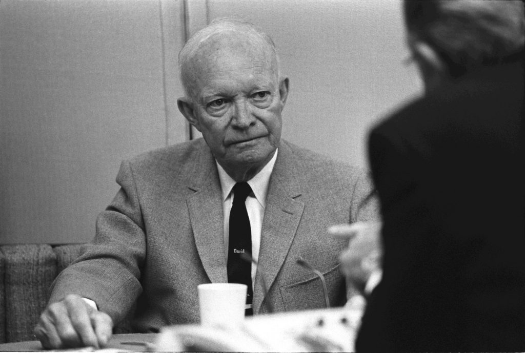 President Dwight D. Eisenhower creates the Food for Peace program