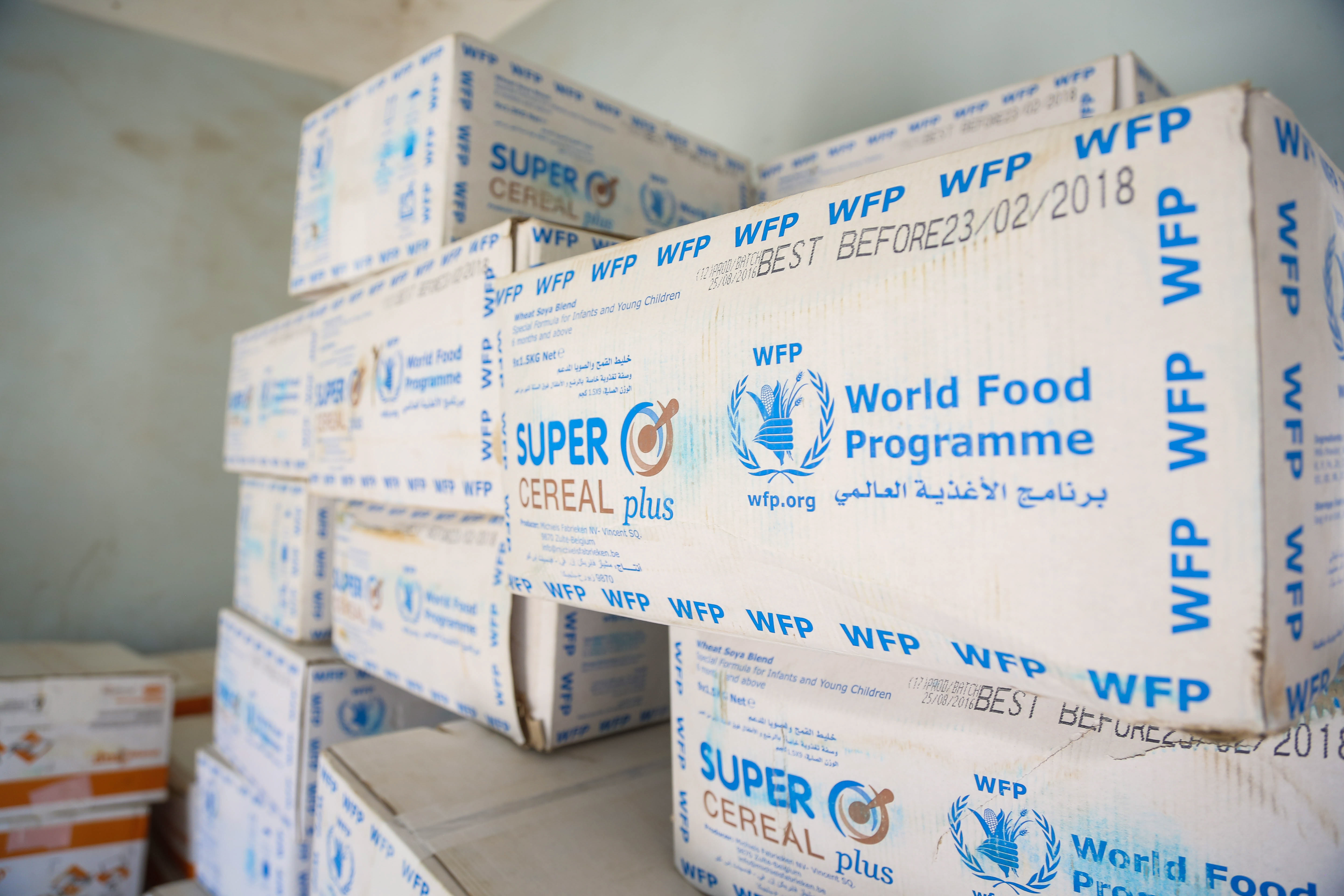 WFP delivers life-saving food for those suffering from hunger and famine