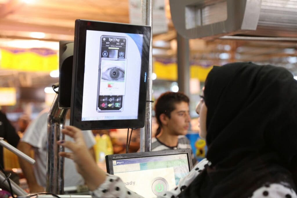 WFP's Iris Scan and Blockchain technology help refugees access food