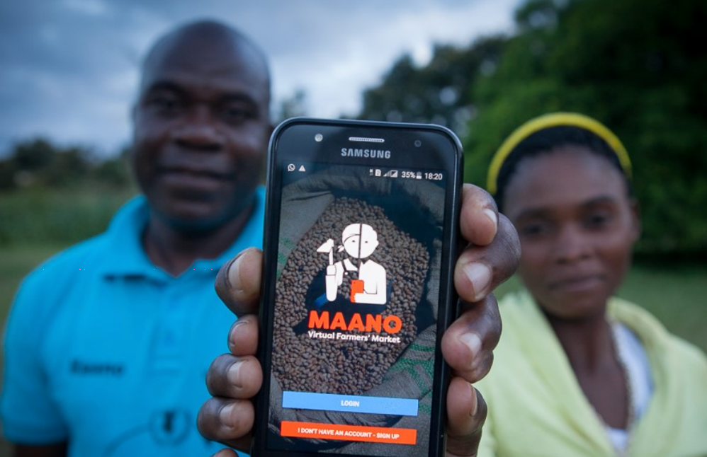 WFP mobile apps help rural farmers access markets