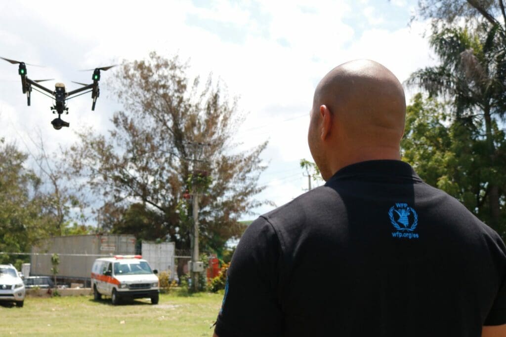 WFP drones help access disasters and map a path for humanitarian relief