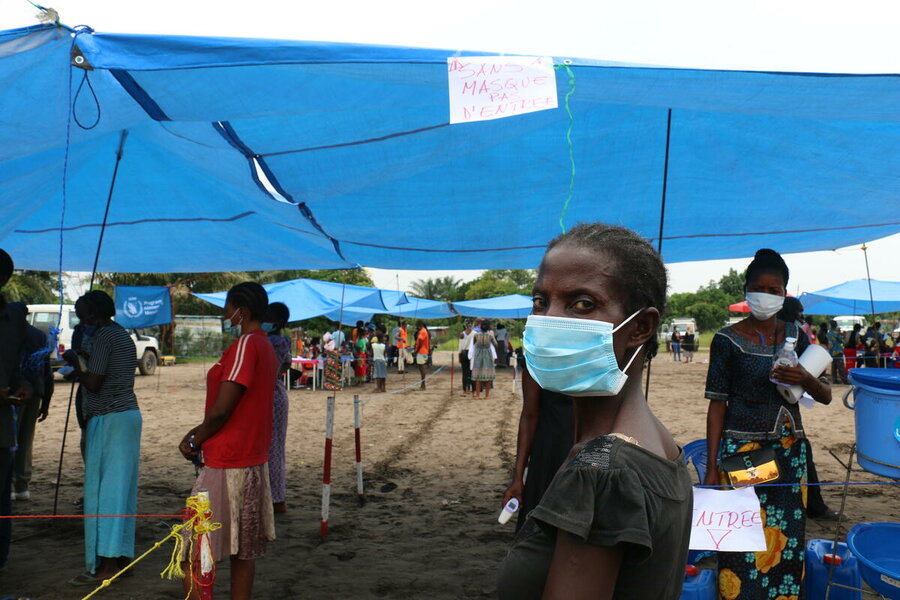 Where Coronavirus makes famine worse, WFP provides cash assistance in place like the DRC