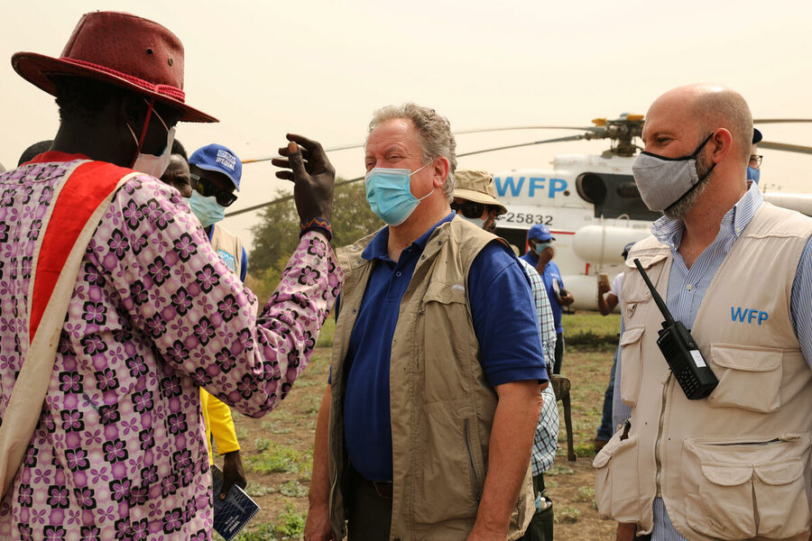 UN WFP delivers food relief to South Sudan