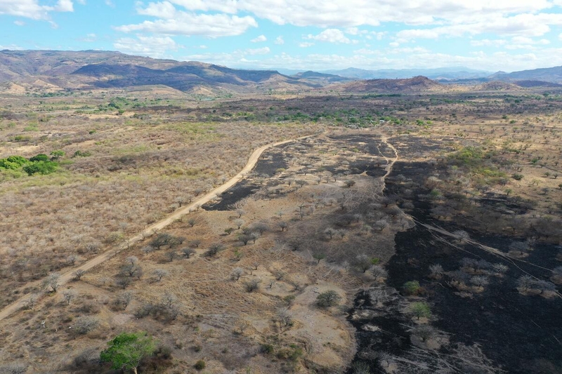 aerial view of Honduras