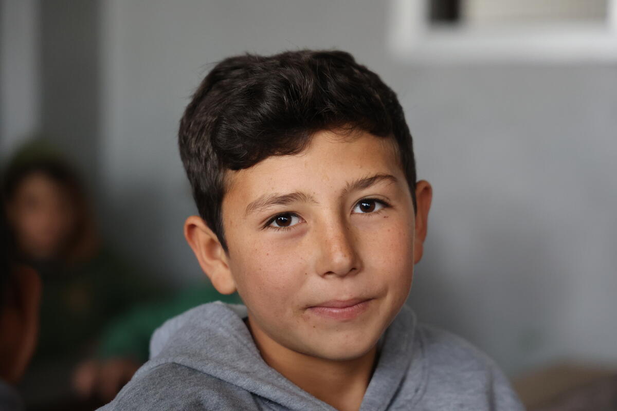 12-year-old Issa in Syria 