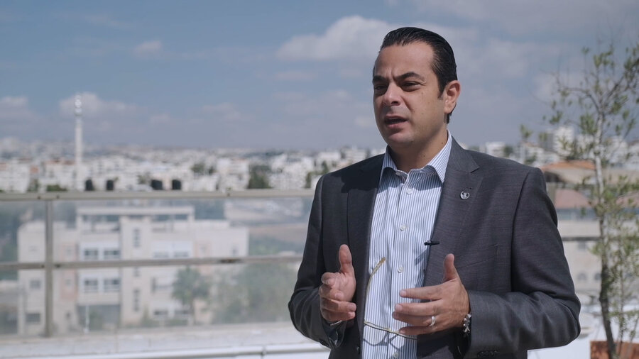 WFP Palestine Country Director Samer Abdeljaber