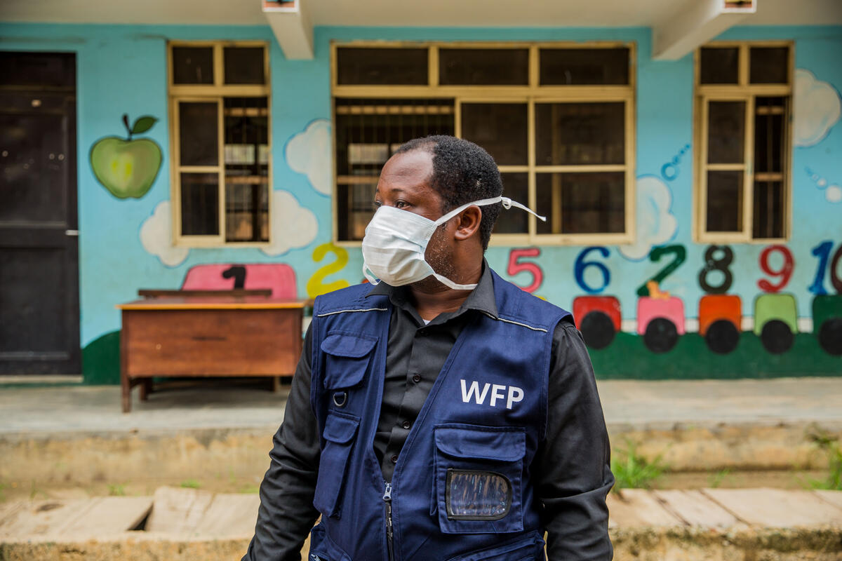 WFP staff in Nigeria during COVID-19