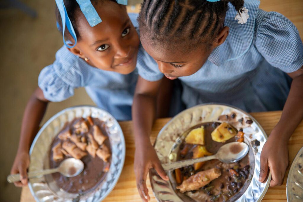 WFP school meals in Haiti