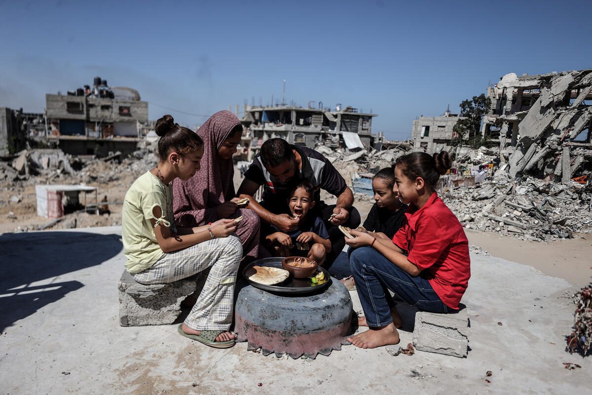 Family in Gaza
