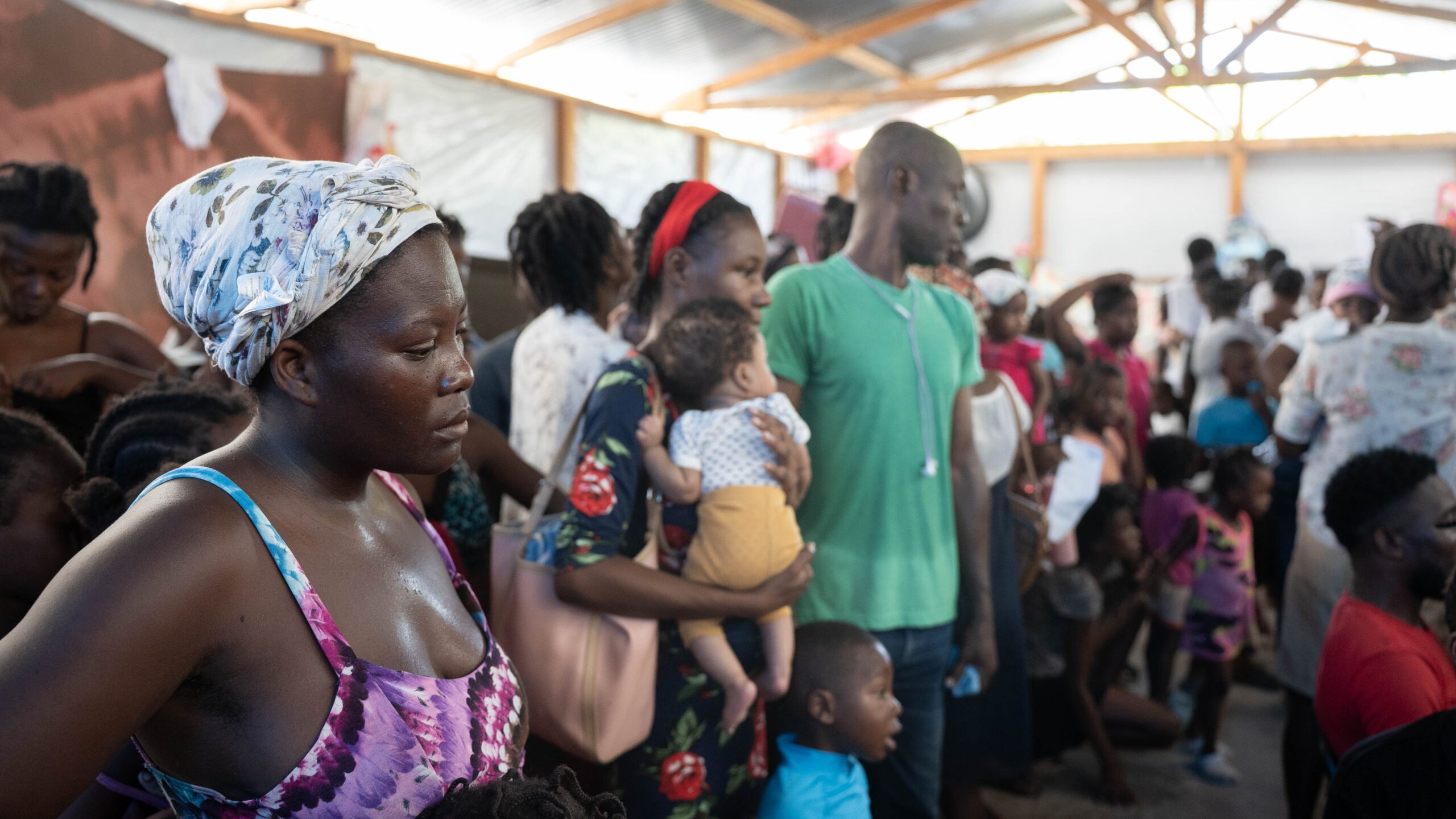 Displaced persons in Haiti